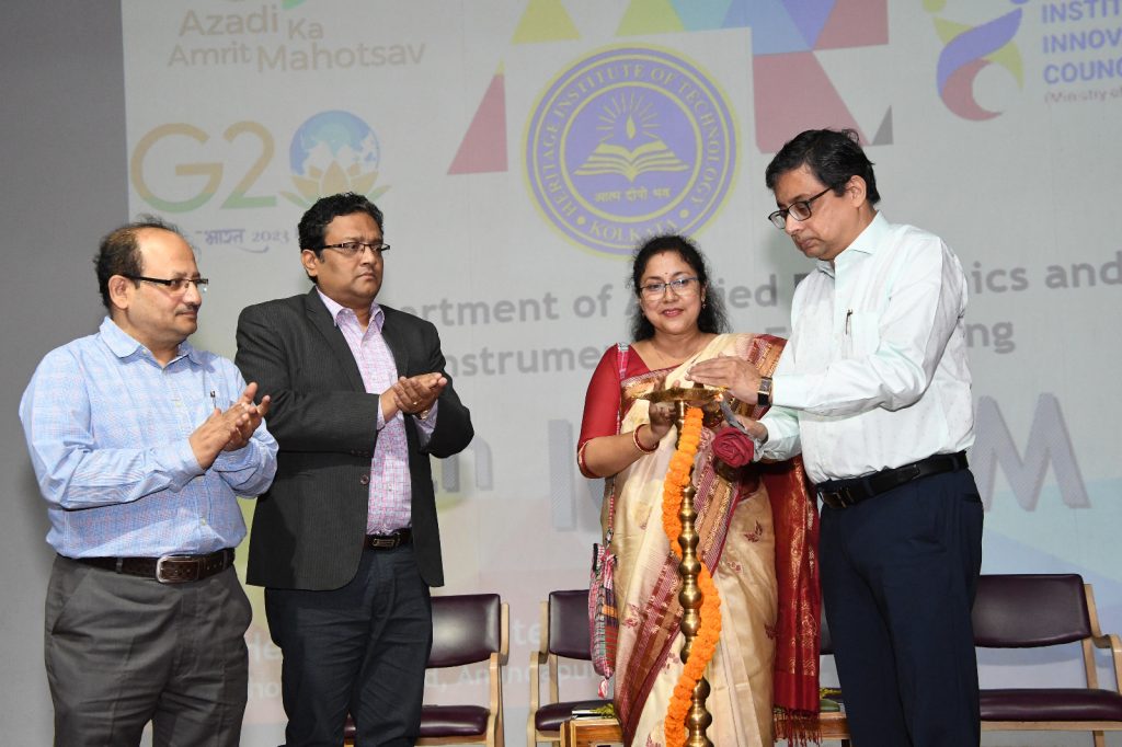 To celebrate World Creativity & Innovation Day, the Department of Applied Electronics & Instrumentation Engineering (AEIE), Heritage Institute of Technology, Kolkata (HITK) organized an Inter-college Competition on Prototype Design for Mankind on 25th April at The Heritage campus.