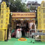 Puja Curtains go up with KHUTI PUJA at S B Park Sarbojanin