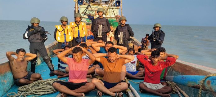 INDIAN COAST GUARD CONDUCTS COASTAL SECURITY EXERCISE