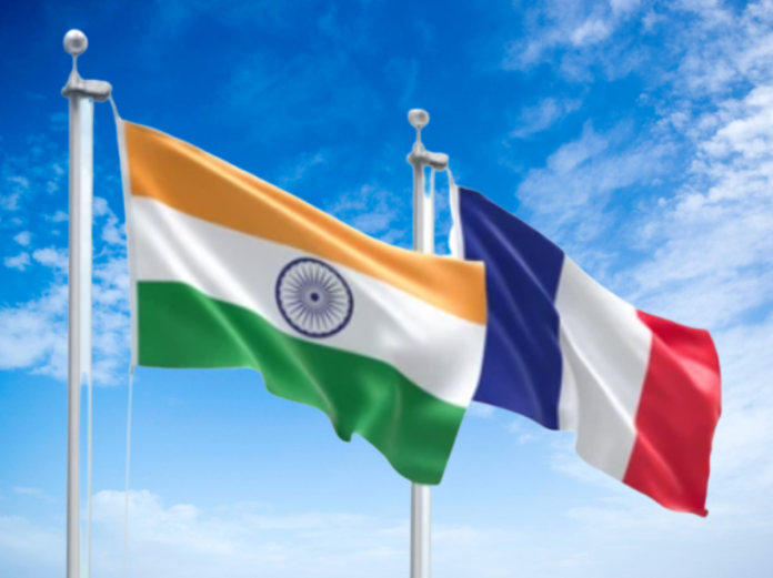 Indo-French Flag