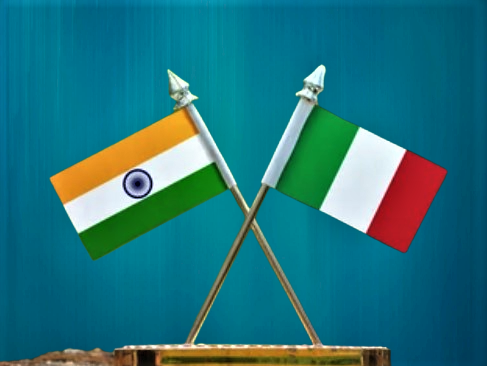 Indo-Italy Flag