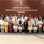 PM in a group photograph during the 8th Governing Council Meeting of NITI Aayog, in New Delhi on May 27, 2023.