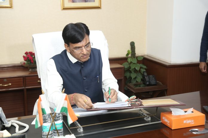 Union Health Minister Dr Mansukh Mandaviya Image by Wikipedia