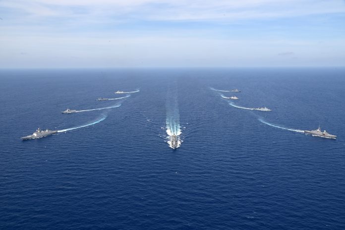 ASEAN India Maritime Exercise (AIME-2023) successfully culminated in the South China Sea on 08 May 2023.
