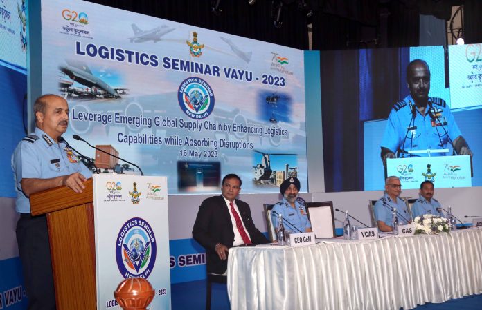 IAF'S National Logistics Management Seminar, LOGISEM - 23, on the theme 'Leverage Emerging Global Supply Chain to Enhance Logistics Capabilities While Absorbing Disruptions', was held on 16 May 2023 at AF Auditorium, New Delhi.