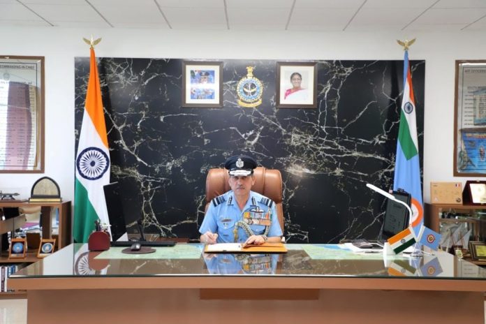 Air Marshal Narmdeshwar Tiwari took over as Air Officer Commanding-in-Chief (AOC-in-C), South Western Air Command (SWAC) at Gandhinagar on 01 May 2023.