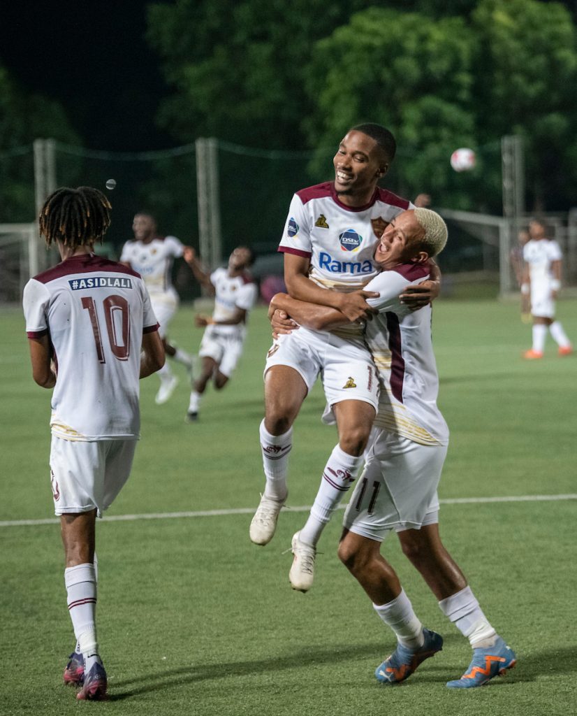 Player’s of ATK Mohun Bagan FC and Stellenbosch FC in action during the Next Gen cup 2023  played between ATK Mohun Bagan and Stellenbosch FC at Reliance corporate park at Ghansoli,  in Navi  Mumbai on 20th May 2023

Photo:   /Focus Sports/ RFDL