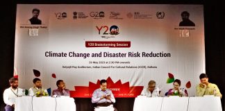Under Y20 Engagement Group of G20 Brainstorming Session on ‘Climate Change and Disaster Risk Reduction’ held at Kolkata Under Y20 Engagement Group of G20 Brainstorming Session on ‘Climate Change and Disaster Risk Reduction' held at Kolkata (2)