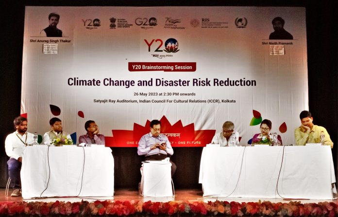 Under Y20 Engagement Group of G20 Brainstorming Session on ‘Climate Change and Disaster Risk Reduction' held at Kolkata (2)