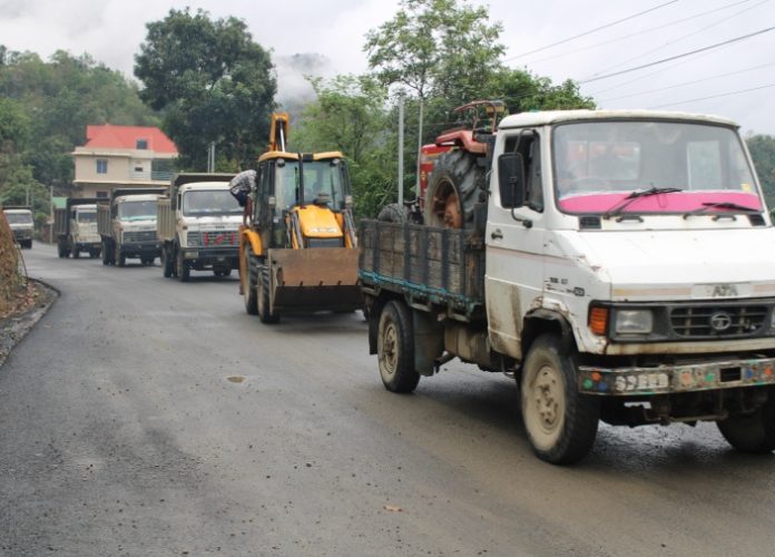 Vehicular Move To Imphal Valley Restored