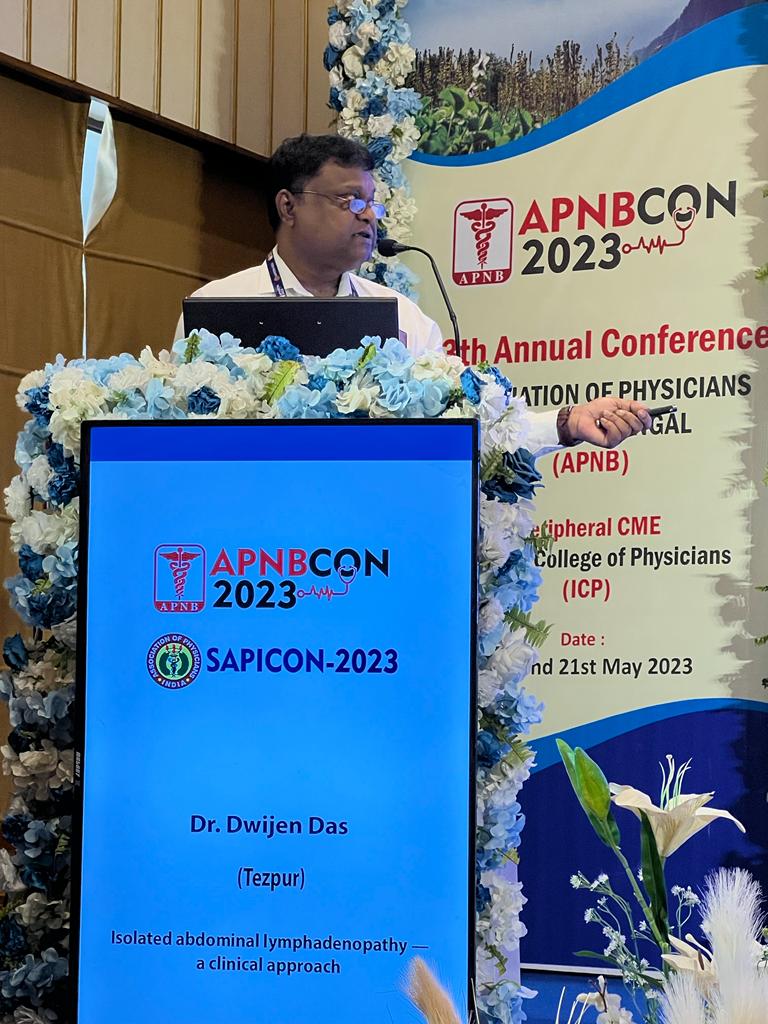 A two-day international medical conference - APINBCON and SAPICON - 2023 was held on the 20th and 21st May 2023 at the luxurious Hotel Montana Vista in Siliguri, the heart of North Bengal. It was jointly organized by the Association of Physicians of India North Bengal Unit and the Siliguri Branch of API.