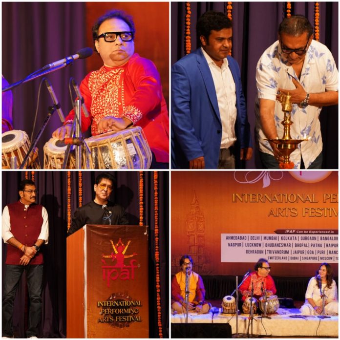 GRAMMY  Jury  musician Maestro Prodyut Mukherjee regaled the audience at the International Performing Arts Festival season 3 in Mumbai