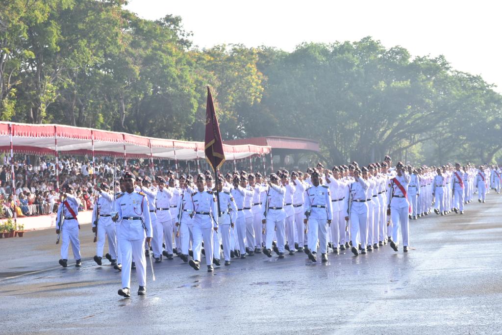 The Passing Out Parade of 144th Course was conducted at Khetarpal Parade Ground, NDA, Khadakwasla on 30 May 2023.