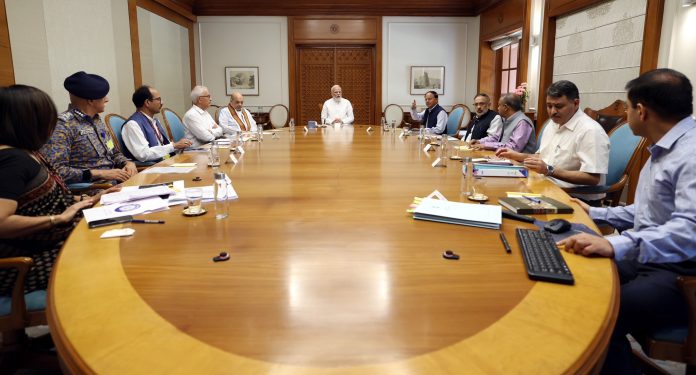 PM chairs high level meeting to take stock of the situation in the wake of the train mishap in Odisha