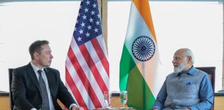 Prime Minister’s Meeting with business magnate Mr. Elon Musk PM meeting Mr. Elon Musk in New York, USA on June 20, 2023.