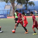 Players in Action at the Reliance Foundation Young Champs Naupang League