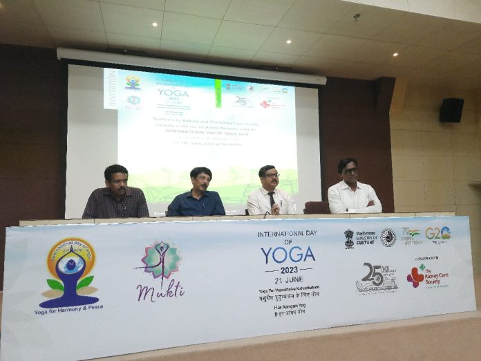 Science City, Kolkata, and The Kidney Care Society will celebrate International Day of Yoga with underprivileged children