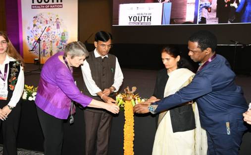 Dr. Mansukh Mandaviya inaugurates the G20 Co-branded Event on the Health and Well-being of Adolescents and Youth organized in collaboration with Partnership for Maternal, Newborn, Child Health (PMNCH), Geneva