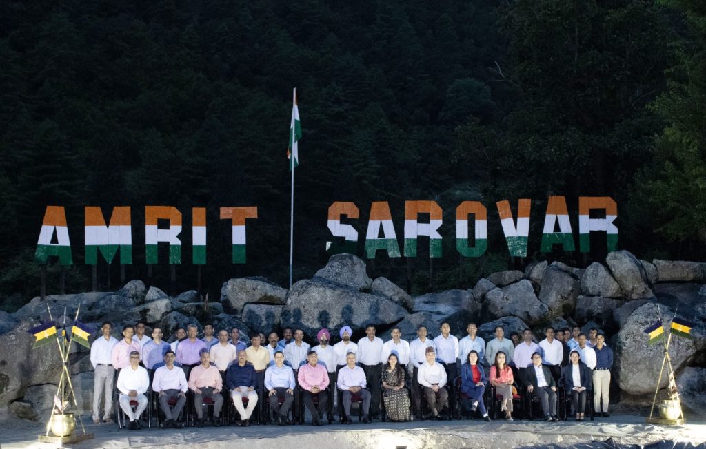 AMRIT SAROVAR DEDICATED TO THE PEOPLE BY INDIAN ARMY & WEST KAMENG DISTRICT ADMINISTRATION