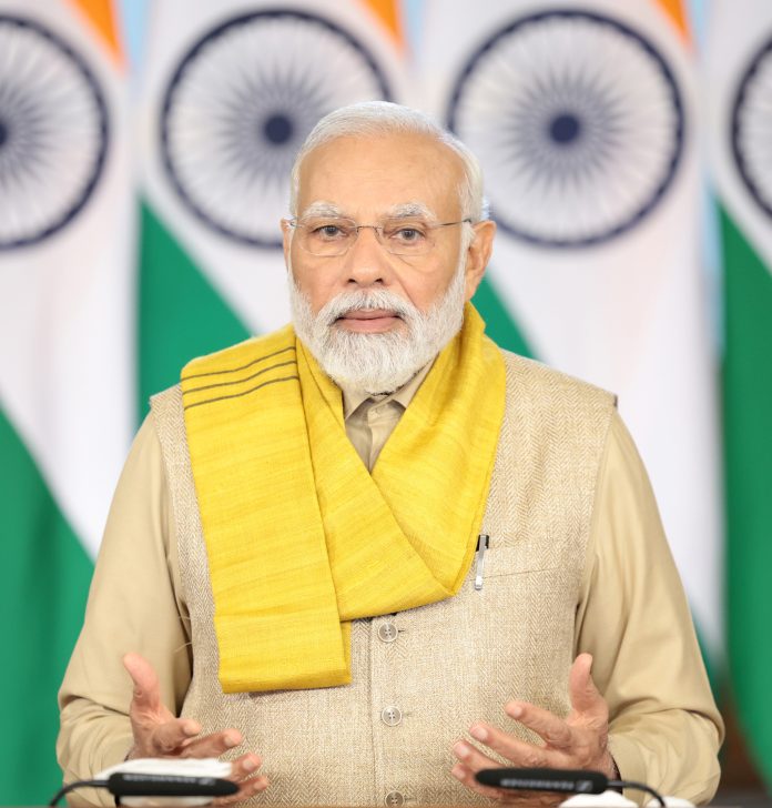 PM addresses G20 Labour and Employment Ministers' Meet via video message on July 21, 2023.
