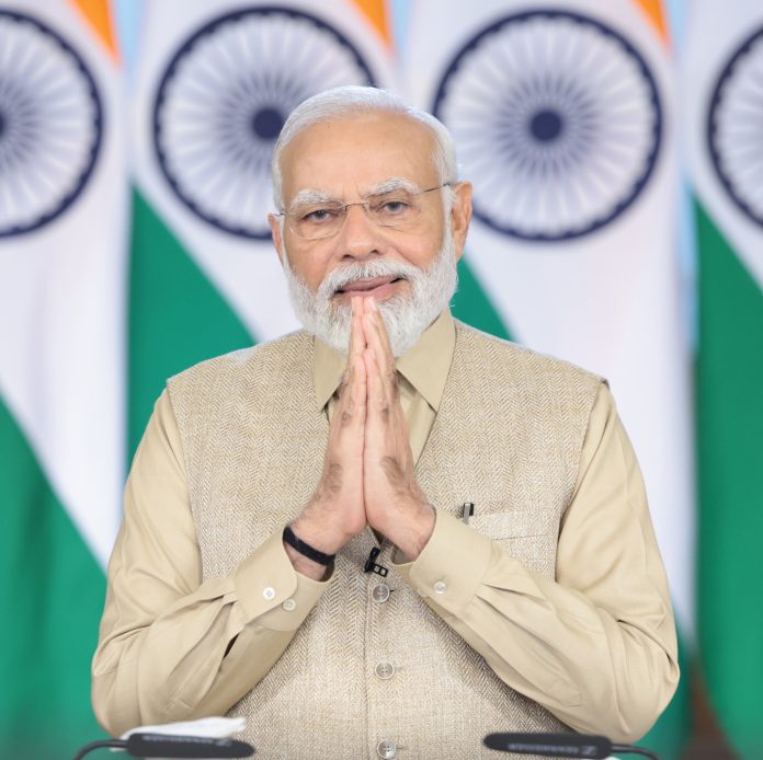 PM addresses G20 Energy Ministers Meet in Goa via video message on July 22, 2023.