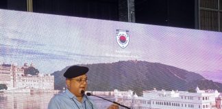 Rajasthan Tourism Roadshow At TTF 2023 Kolkata Shri Vikas Pandya, the Deputy Director of Rajasthan Tourism