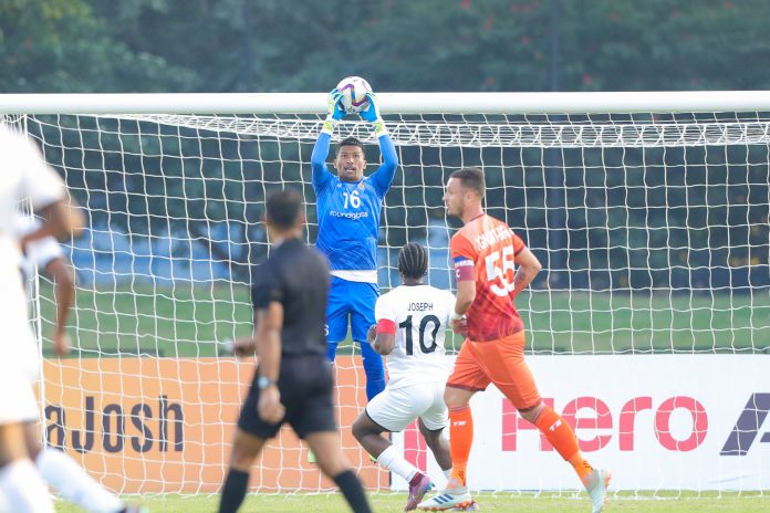 Nepalese custodian Kiran Kumar Limbu (Goalkeeper ) Nepalese custodian Kiran Kumar Limbu (Goalkeeper )