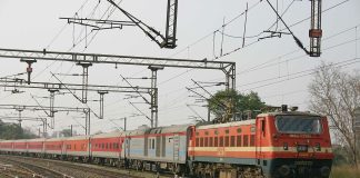 ABOVE 100% OCCUPANCY OF RAJDHANI EXPRESS TRAINS Rajdhani Express train(Image by Wikipedia)