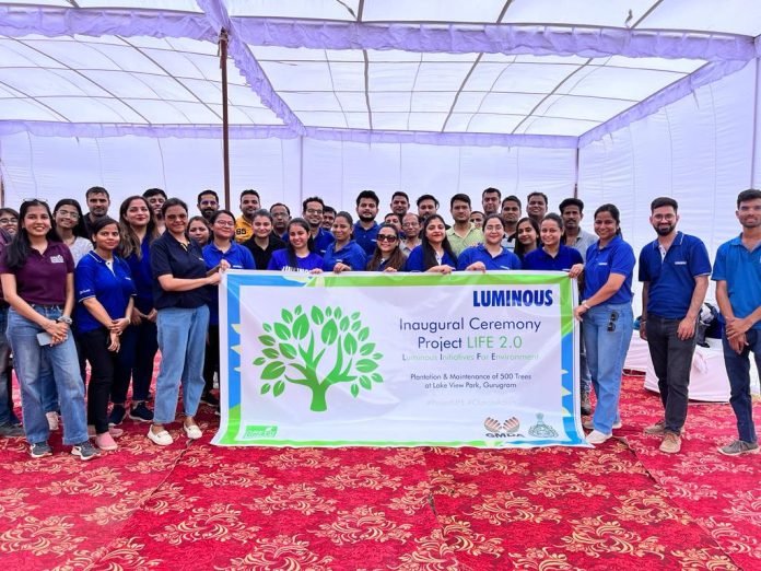 Luminous celebrates World Nature Conservation Day 2023, with 2500 Trees under their CSR Initiative.