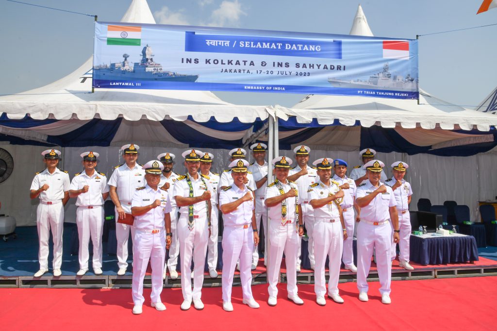 Ins Rajaranaveeran INS SAHYADRI AND INS KOLKATA TO JAKARTA, INDONESIA | IBG News