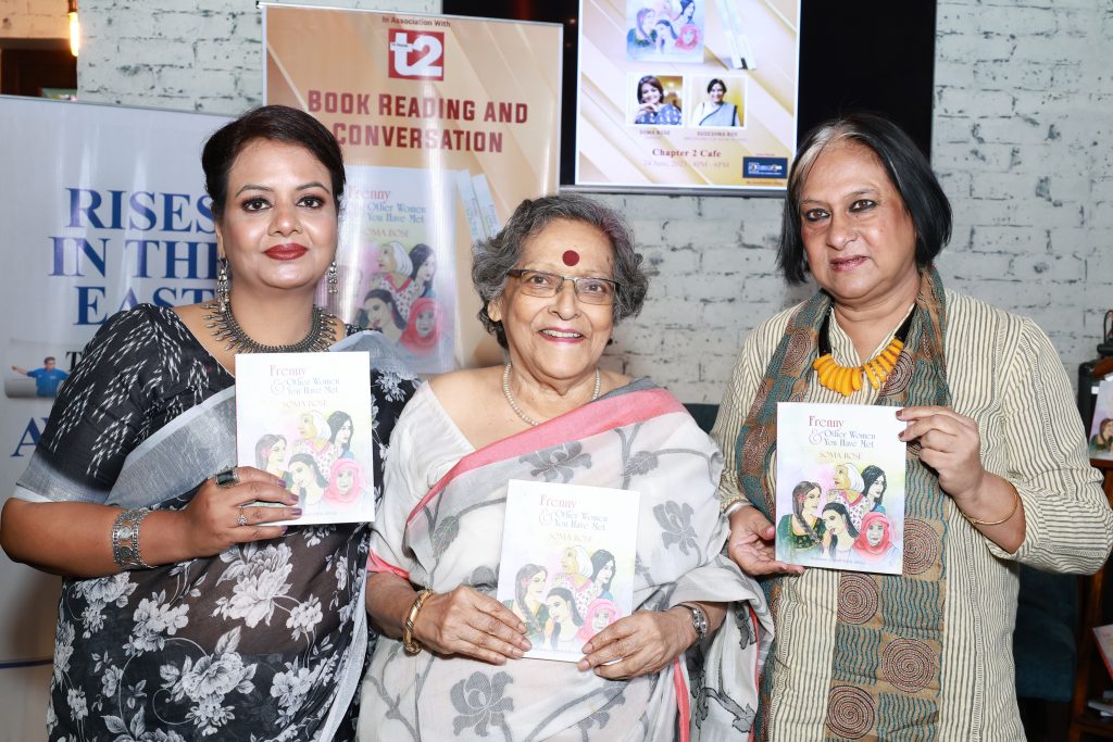 Frenny and Other Women You  have met a book by Soma Bose gets appreciated,  a story reading session took place in Kolkata recently. 