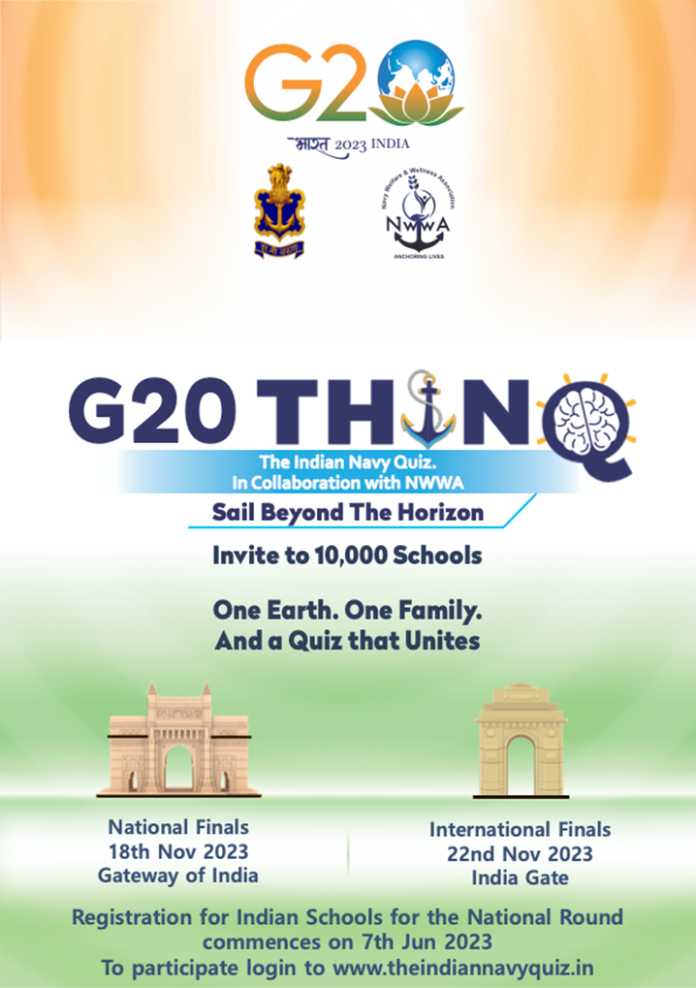 INDIAN NAVY TO ORGANIZE THINQ-23 'THE INDIAN NAVY QUIZ’ 2023