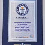 Culture Working Group under India' G20 Presidency sets a Guinness World Record for the ‘Largest Display of Lambani Items