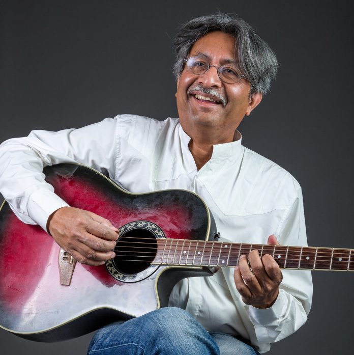 Legendary composer Sudhin Dasgupta 's son ace musician Soumya Dasgupta.