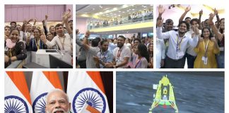 English rendering of Prime Minister’s address after the successful landing of Chandrayan-3 on the Moon via video conferencing PM witnessing successful landing of Chandrayaan 3 via video conferencing on August 23, 2023.