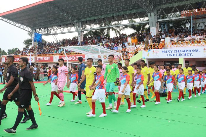 Rajasthan United FC, and Bodoland FC at the SAI Stadium, Kokrajhar, Assam.
