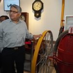 Shri Amar Prakash Dwivedi, General Manager, Eastern Railway visited the heritage museum at the Workshop.
