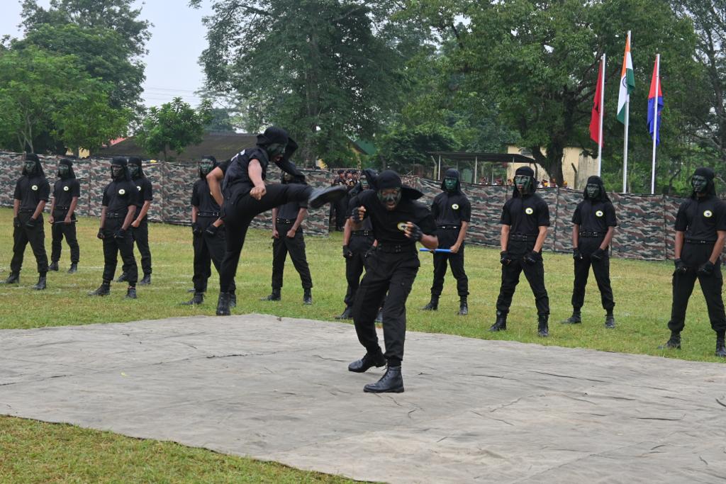 The successful completion of the Assam Police Commando Battalion training.