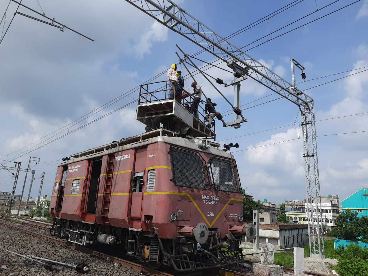 MAJOR MILESTONE: FULL SWING 3RD LINE COMMISSIONING WORK IN RAMPURHAT – CHATRA SECTION