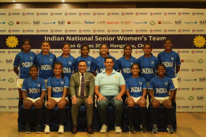 Rugby Sevens Women’s team for the upcoming Asian Games 2023.