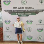 Amaira Gulati, 8+ years old golfer, daughter of a serving Army Officer, wins West Bengal State Golf Championship, hosted by the Bengal Golf Association at Tollygunge Club, Kolkata.