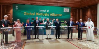 A historic moment in the Global Energy Sector: Global Biofuels Alliance (GBA) announced at the G20 event PM at the launch of Global Biofuels Alliance at Bharat Mandapam, in Pragati Maidan, New Delhi on September 09, 2023.