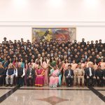 The probationers of Indian Railways (2018 batch) call on the President of India, Smt Droupadi Murmu at Rashtrapati Bhavan, in New Delhi on September 14, 2023.