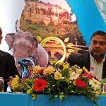 L-R: Mr. Thisum Jayasuriya, Chairman, of the Sri Lanka Convention Bureau and Mr. Nalin Perera, Board Member of the Sri Lanka Tourism Promotion Bureau and Director General of Sri Lanka Tourism Development Authority.