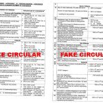 FAKE CIRCULAR REGARDING CHANGE & EXTENSION OF RAILWAY JOURNEY FARE CONCESSION SYSTEM