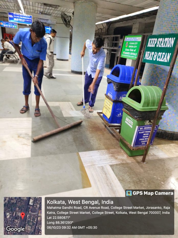 SPECIAL SWACHHTA CAMPAIGN 3.0 AT DIFFERENT STATIONS OF BLUE LINE, GREEN LINE AND PURPLE LINE