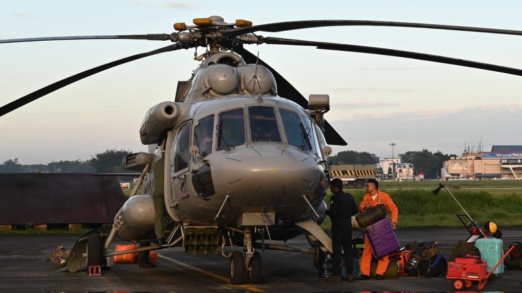DISASTER RELIEF BY INDIAN AIR FORCE FOR FLOOD VICTIMS OF SIKKIM