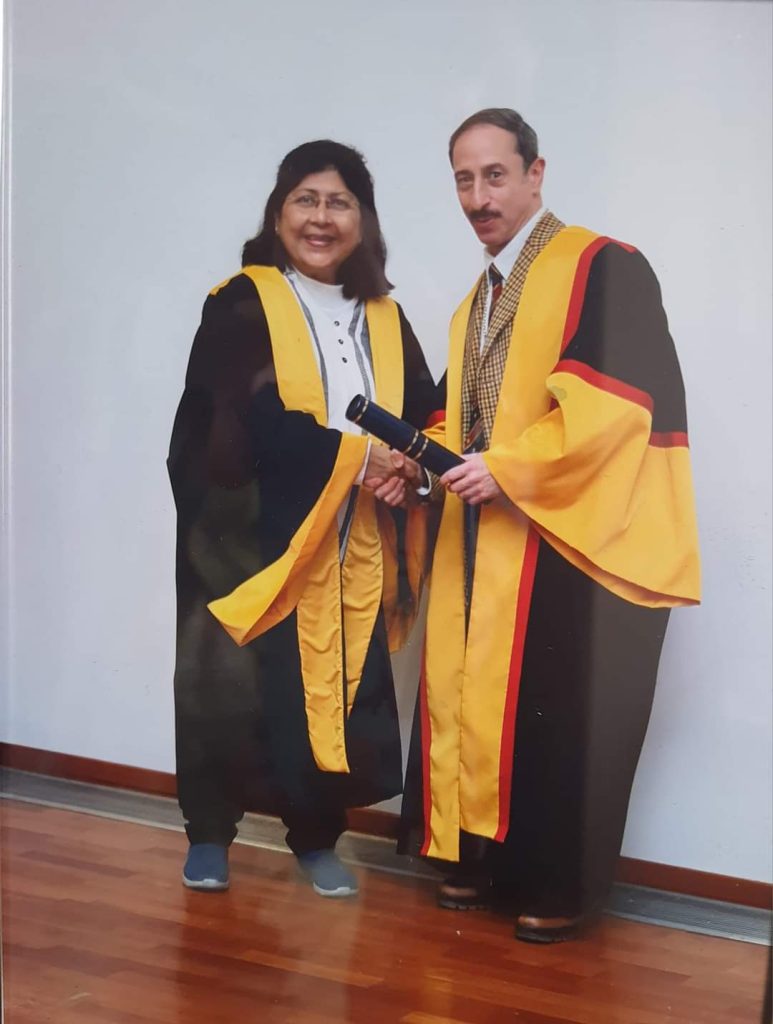 PRINCIPAL CONSULTANT/PHYSICIAN DR. SARBANI SENGUPTA AWARDED FRCP SCOTLAND Kolkata, November 27,2023