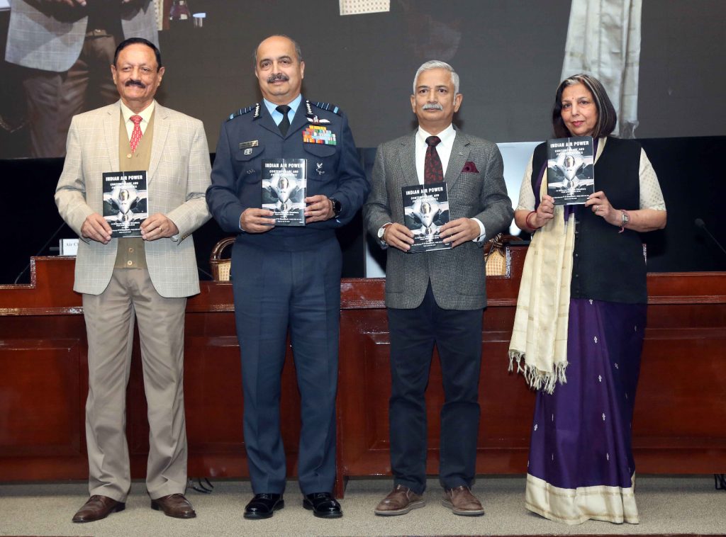 The event also included the launch of two books. "Indian Air Power: Contemporary and Future Dynamics" authored by Air Marshal (Dr) Diptendu Choudhury (Retd) and "Aeroengine Fundamentals and Landscape in India: A Way Forward” authored by Air Vice Marshal Suresh Singh.