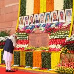 PM pays heartfelt tributes to brave security personnel martyred in the Parliament attack in 2001.